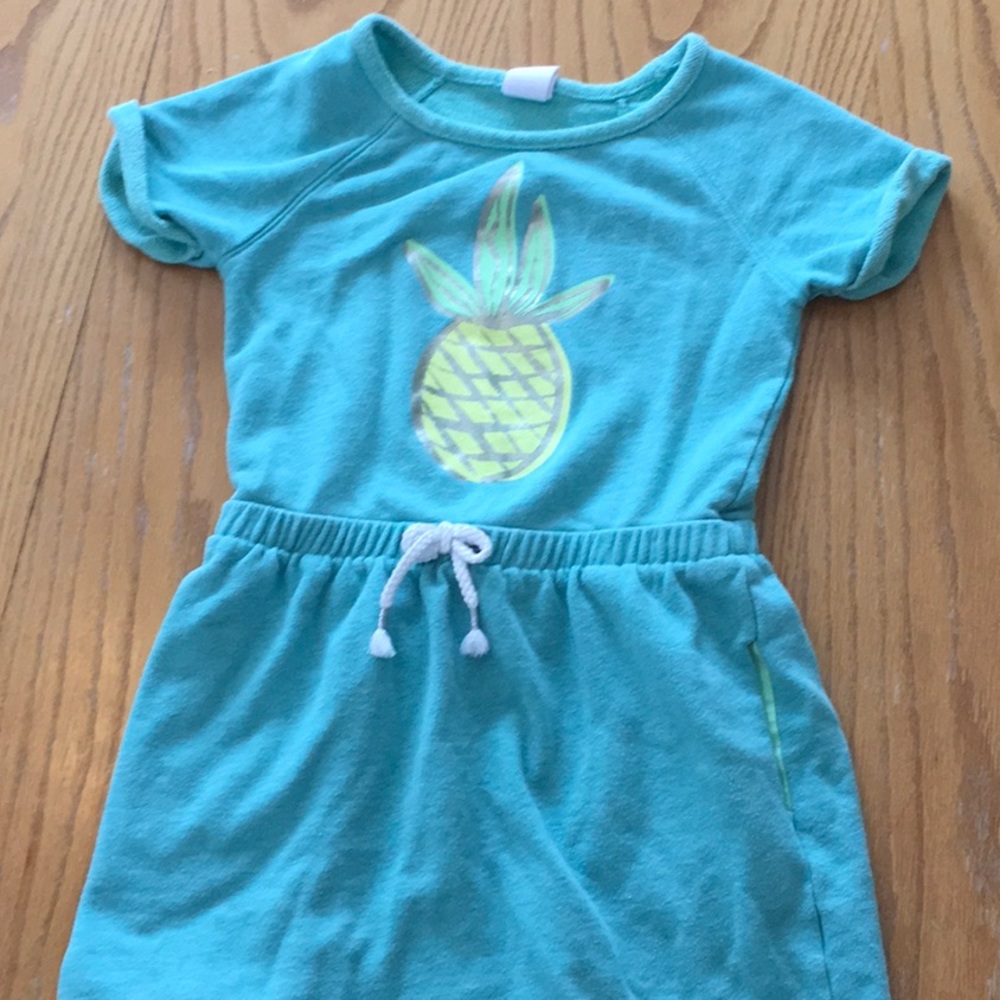Circo Teal pineapple dress